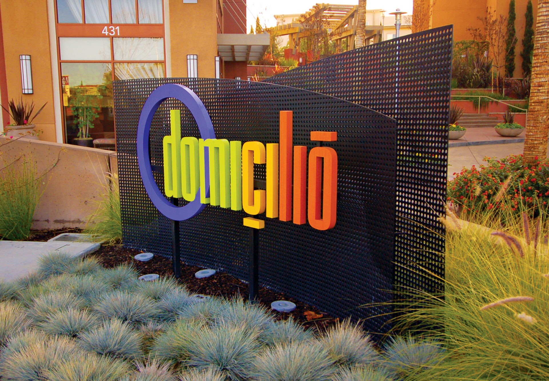 Sobrato –  Domicilio Monument Entry Sign